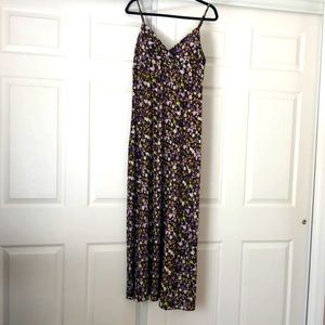 Floral Maxi Spaghetti Strap